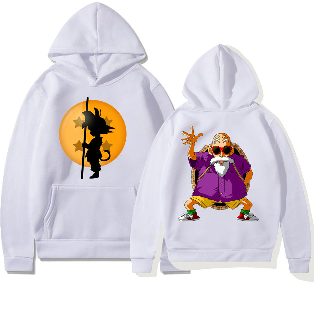 Anime Sweatshirt Dragon Ball Z Print Hoodie Men's Casual Sweater Hoodie -  Backwoods Hoodie