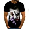 Men's 3D Print T-shirt Short-sleeved  Casual Hip-hop T-shirt