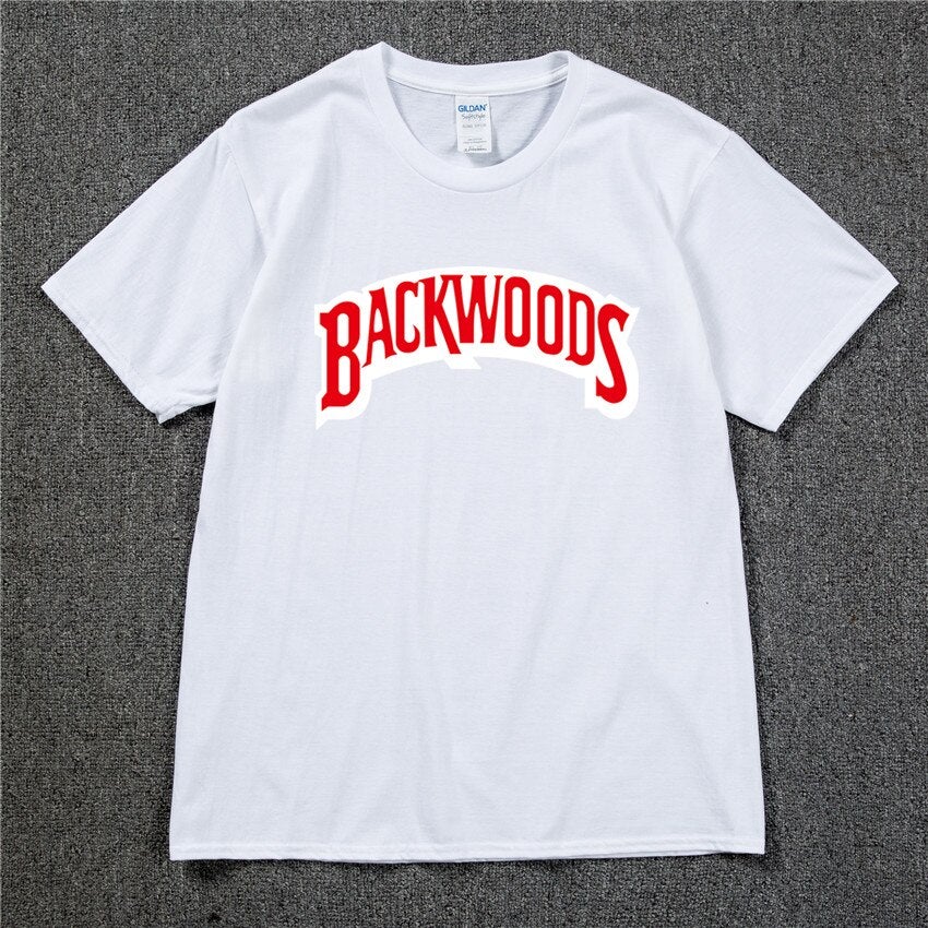 Can be ignored Sculptor Subdivide BACKWOODS T Shirts Men Short Sleeve Cotton T-Shirt Fashion Street Hip Hop  Rock Streetwear Men Swag Tshirt - Backwoods Hoodie