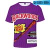 Backwoods T-shirt Fashion Hip Hop Harajuku Backwoods Men's Casual  T Shirt 4XL