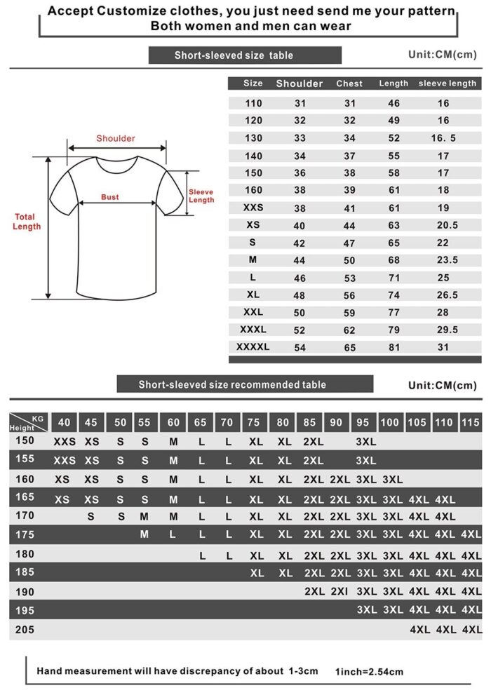 Backwoods T-shirt Men/women Harajuku Casual T Shirt 4 S~4XL ,Kids Size