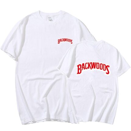 BACKWOODS T Shirt Summer Men  printing  Fashion Men Short Sleeve O Neck T-Shirt  Cotton Hip Hop Streetwear Men Clothing