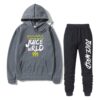 Juice Wrld Hooded Sweatshirt pants Pullover Hoodie Sportwear Sweat Suit Casual Sportsuits 2 Pieces Sets