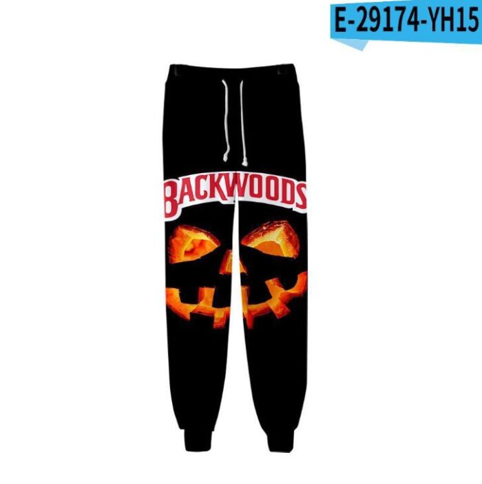 Backwoods Men/Women Casual Trousers Hip Hop Sweatpants Streetwear Funny Clothing Pantalon Homme