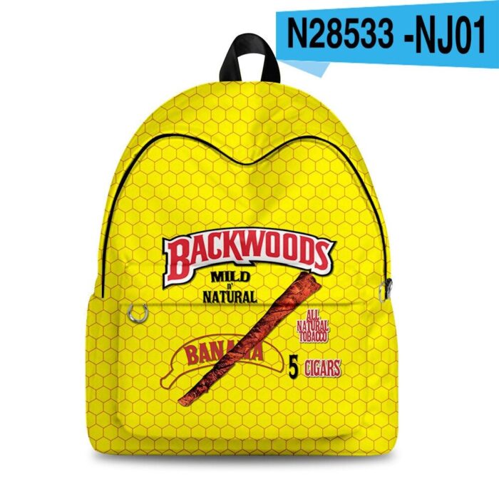 Backwoods Teenager Students School Bags Unisex Outside Travel Waterproof Oxford Casual Backpack