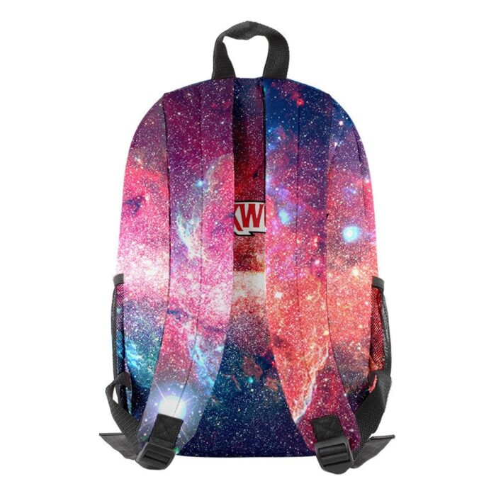 BACKWOODS Bag Cigar Starry Sky 3D Digital Color Printing Campus Student Backpack Laptop Bag Youth Casual Fashion Bag