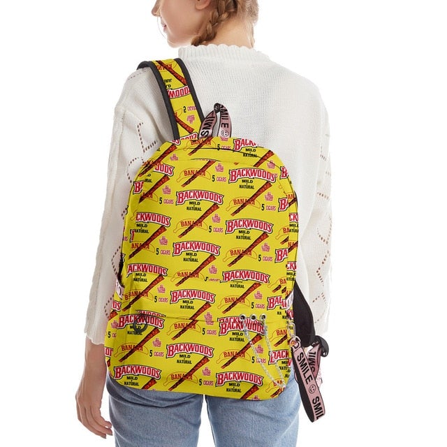 Backwoods backpack Teens Fshion Women/Men School Travel backpack