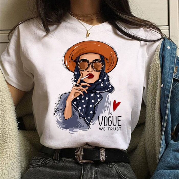 Women Graphic Tops T Shirt Fashion Summer Tee Tshirt