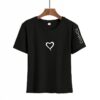 Women Graphic Print Love Tshirts Casual Tops Harajuku Tees Female T shirts