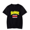 BACKWOODS Funny T Shirt Harajuku Casual Male T-shirt Hipster Hip-hop Vintage Tee Shirt Homme Streetwear