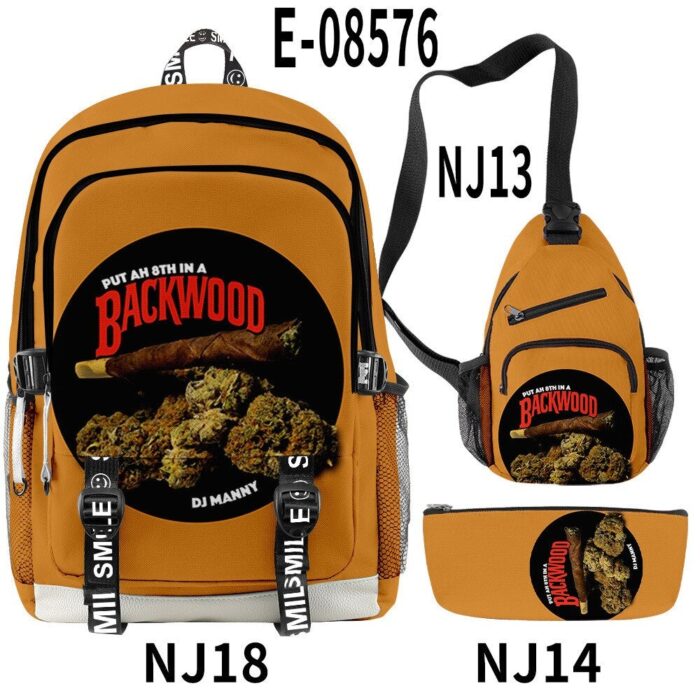 Backwoods Backpack Cool And Simple 3pcs Set With USB Charging
