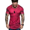 Men's T-shirt men's casual top 3DT-Shirts summer O-neck shirt plus size streetwear
