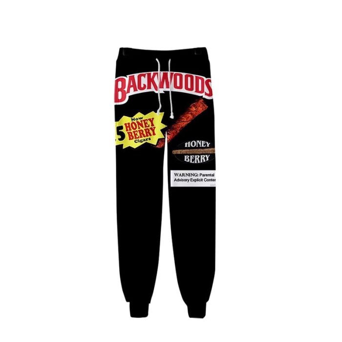 Backwoods Sweatpants Men Women 3d Print Fashion Hip Hop Sport Jogger Harem Pant Casual Long Loose Cool 3D Trousers Fitness Pants