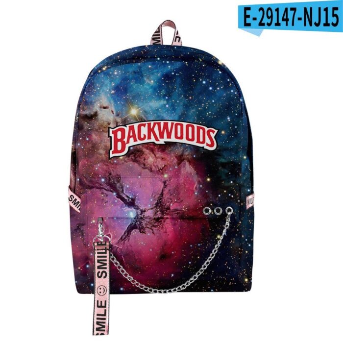 Backwoods Cigar Starry Sky Fashion 3D Cool And Simple Backpack