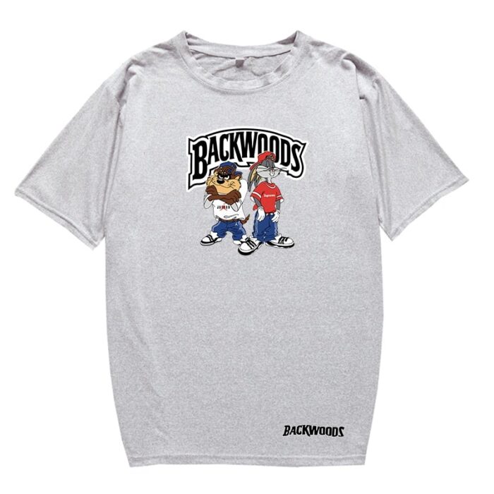 Backwoods Printed Student Sport Hipster Cool Styles Summer Short Sleeve Tshirt