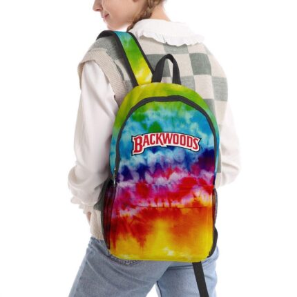 Backwoods  Printed Backpack School Student Casual Book Backpack Laptop Bag